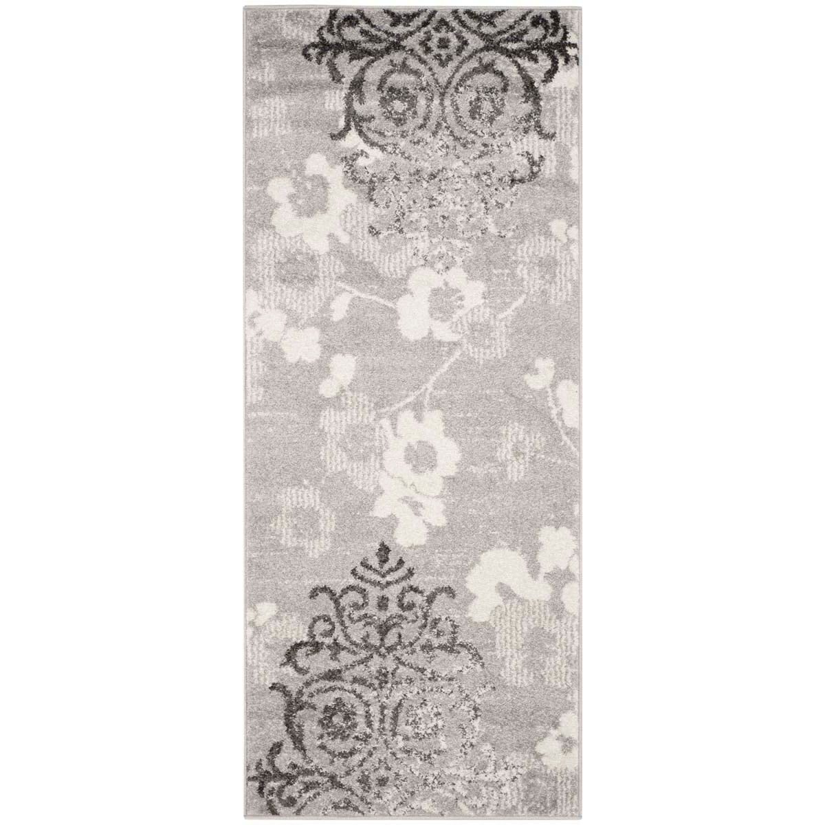 safavieh adirondack 114 ivory rug, adr114 - Silver / Ivory