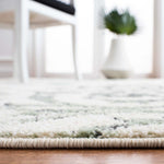 safavieh adirondack 114 ivory rug, adr114 - Ivory / Green