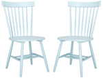 Safavieh Parker 17''H Spindle Dining Chair (Set Of 2), AMH8500 -Pale Blue