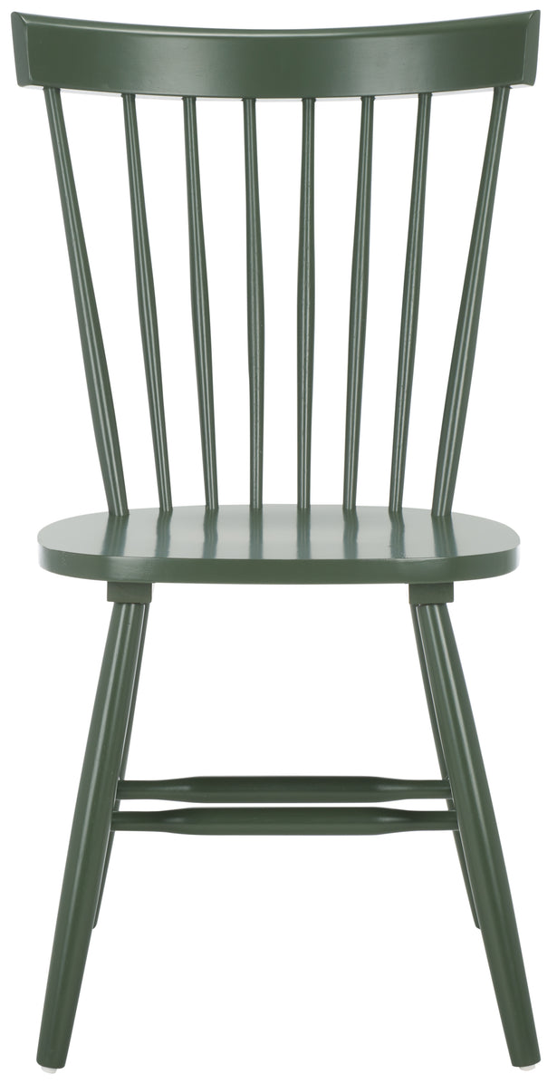 Safavieh Parker 17''H Spindle Dining Chair (Set Of 2), AMH8500 -Dusty Green