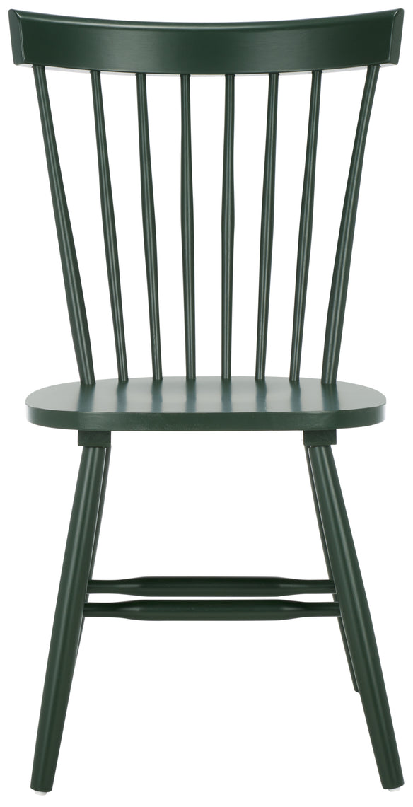 Safavieh Parker 17''H Spindle Dining Chair (Set Of 2), AMH8500 -Garden Green