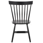 Safavieh Parker 17''H Spindle Dining Chair (Set Of 2), AMH8500 - Matte Black