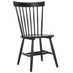 Safavieh Parker 17''H Spindle Dining Chair (Set Of 2), AMH8500 - Matte Black