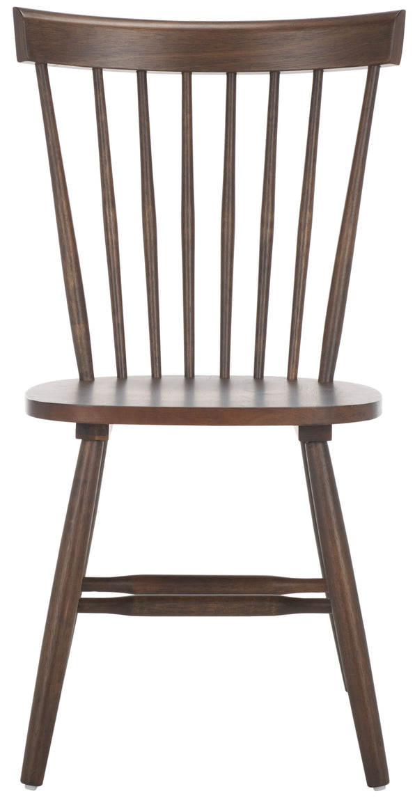 Safavieh Parker 17''H Spindle Dining Chair (Set Of 2), AMH8500 - Walnut