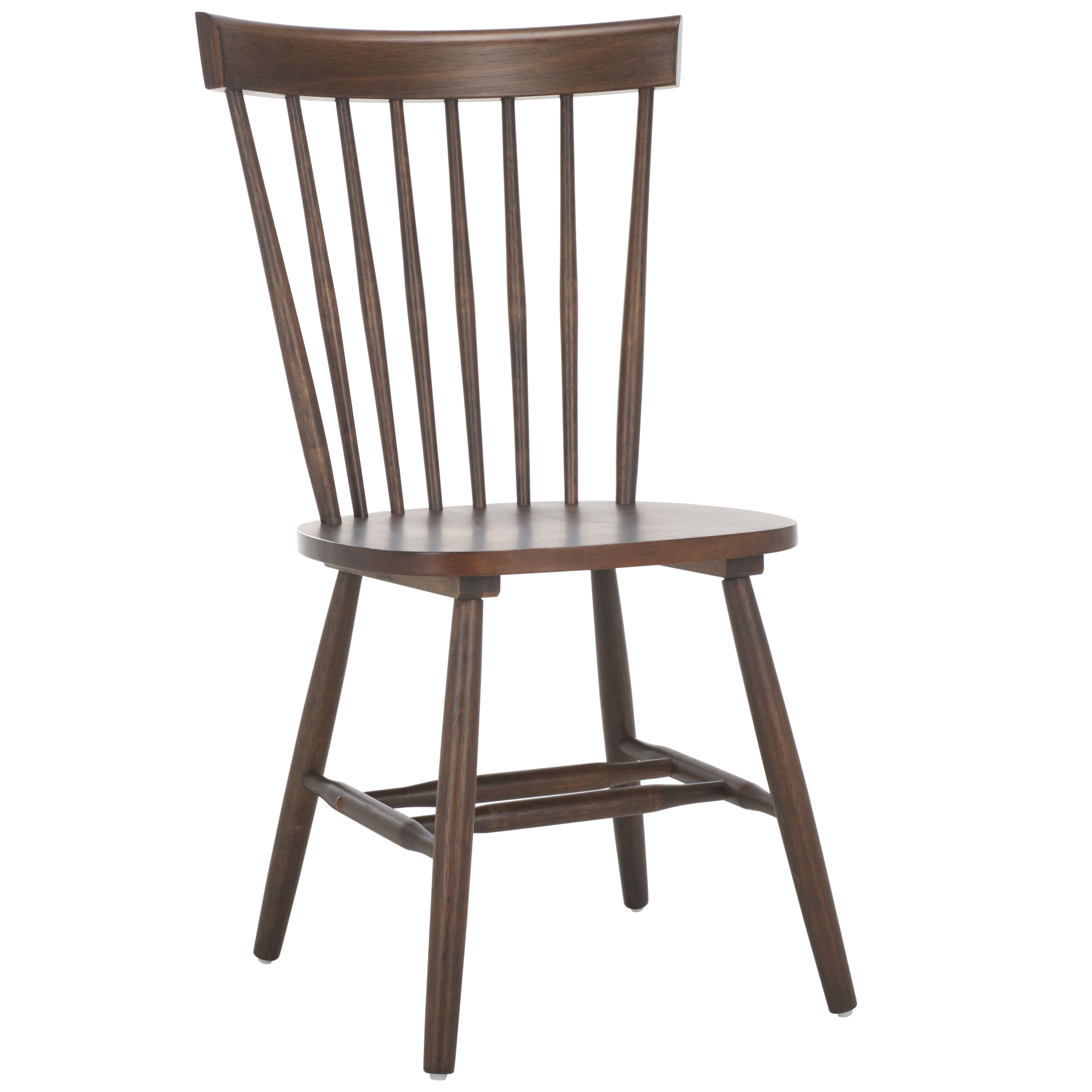 Safavieh Parker 17''H Spindle Dining Chair (Set Of 2), AMH8500 - Walnut