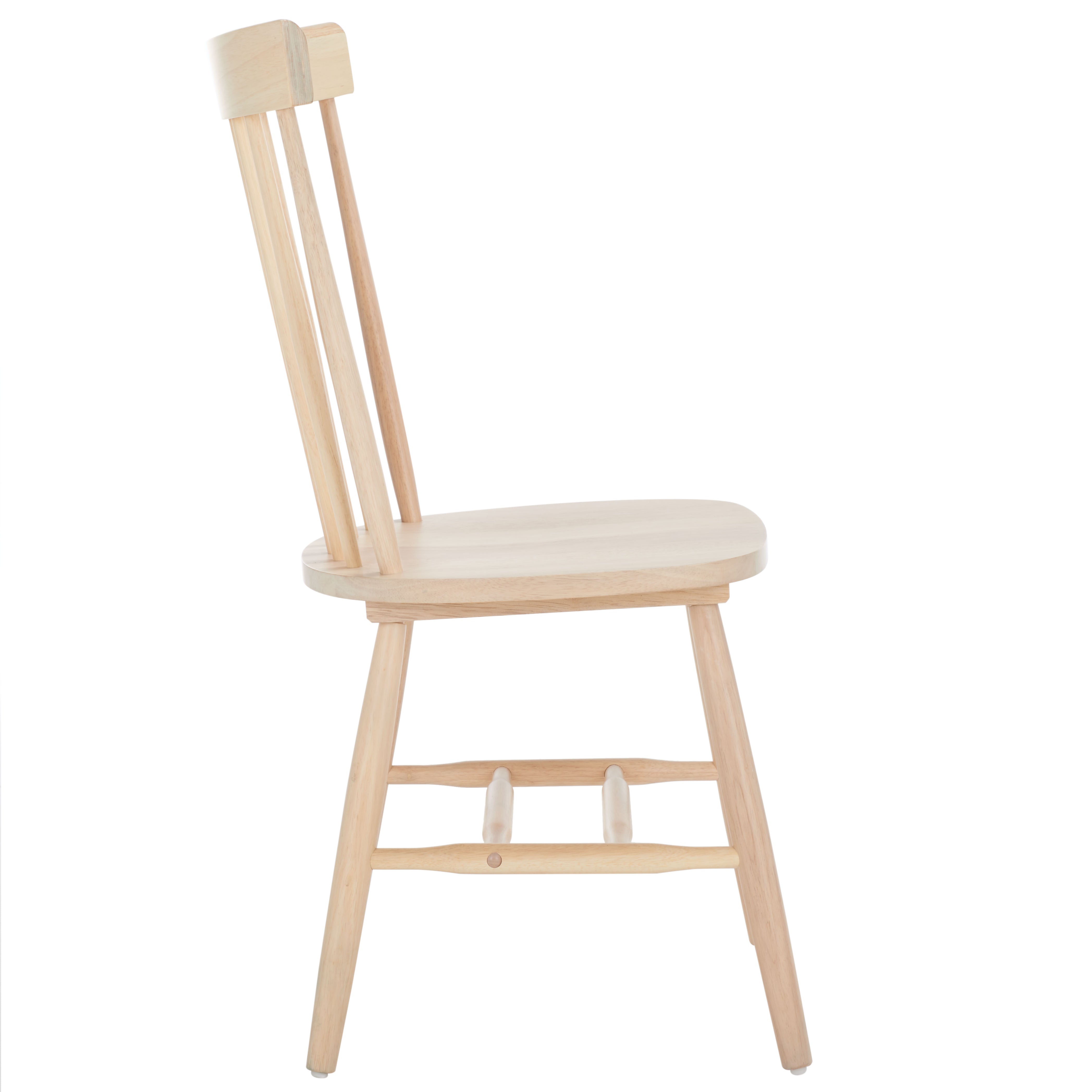 Safavieh Parker 17''H Spindle Dining Chair (Set Of 2), AMH8500 - White Washed