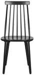 Safavieh Burris 17''H Spindle Side Chair (Set of 2), AMH8511 - Black