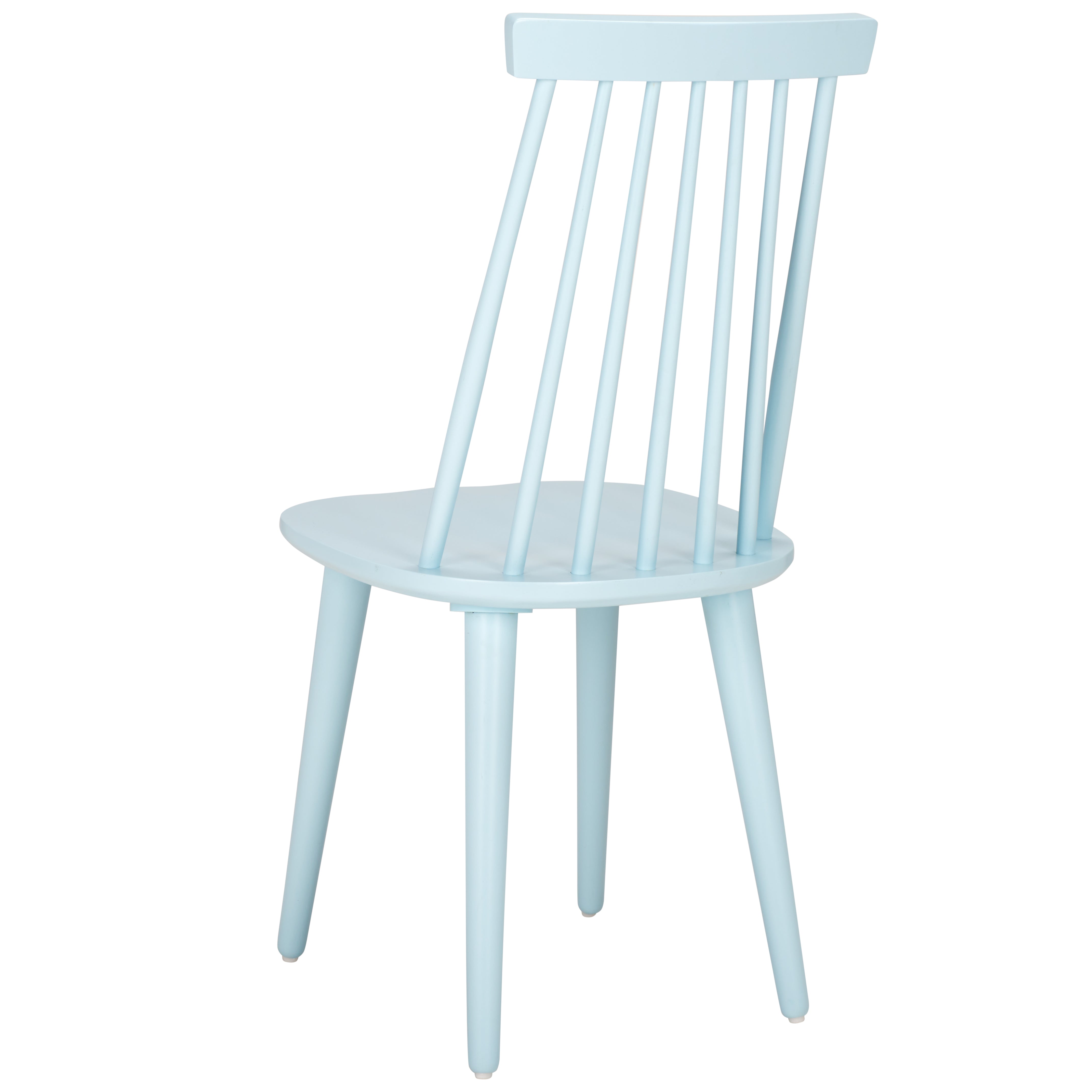 Safavieh Burris 17''H Spindle Side Chair (Set of 2), AMH8511 - Pale Blue