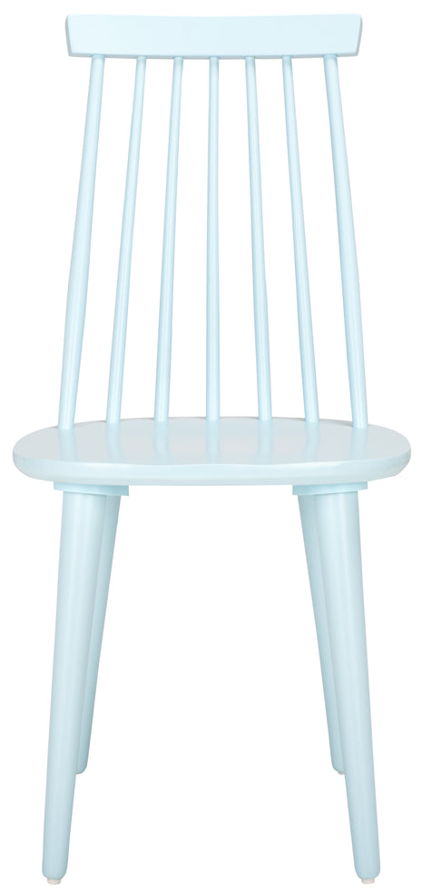 Safavieh Burris 17''H Spindle Side Chair (Set of 2), AMH8511 - Pale Blue