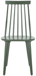 Safavieh Burris 17''H Spindle Side Chair (Set of 2), AMH8511 - Dusty Green