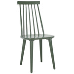 Safavieh Burris 17''H Spindle Side Chair (Set of 2), AMH8511 - Dusty Green