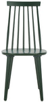 Safavieh Burris 17''H Spindle Side Chair (Set of 2), AMH8511 - Garden Green