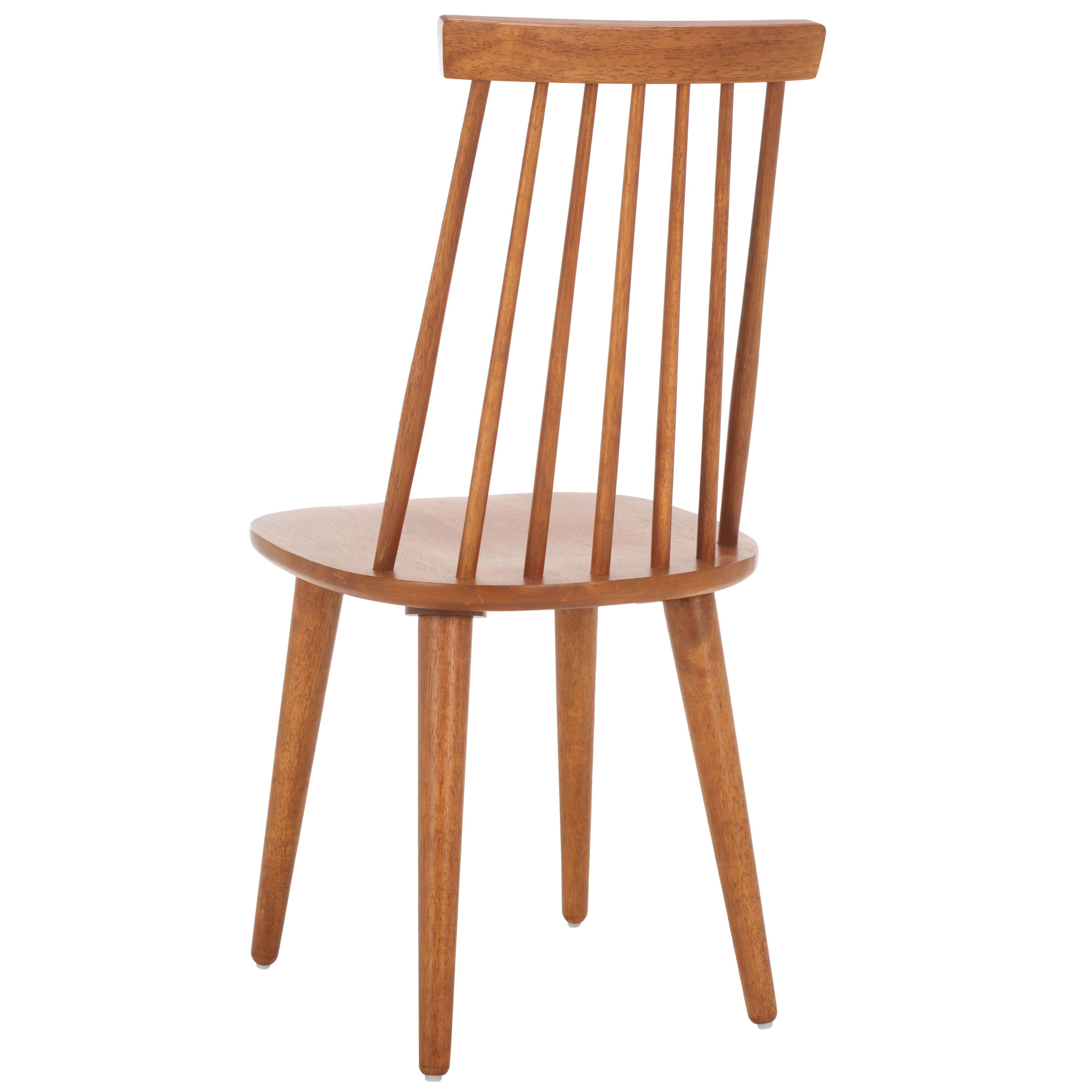 Safavieh Burris 17''H Spindle Side Chair (Set of 2), AMH8511 - Honey