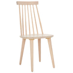 Safavieh Burris 17''H Spindle Side Chair (Set of 2), AMH8511 - White Washed