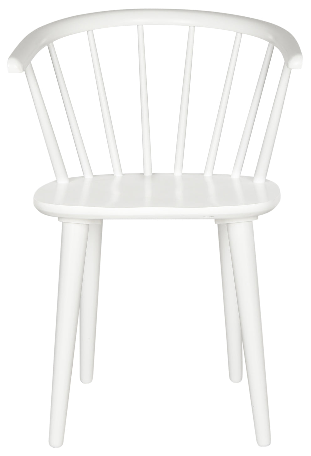 Safavieh Blanchard 18''H Curved Spindle Side Chair (Set of 2), AMH8512 - White