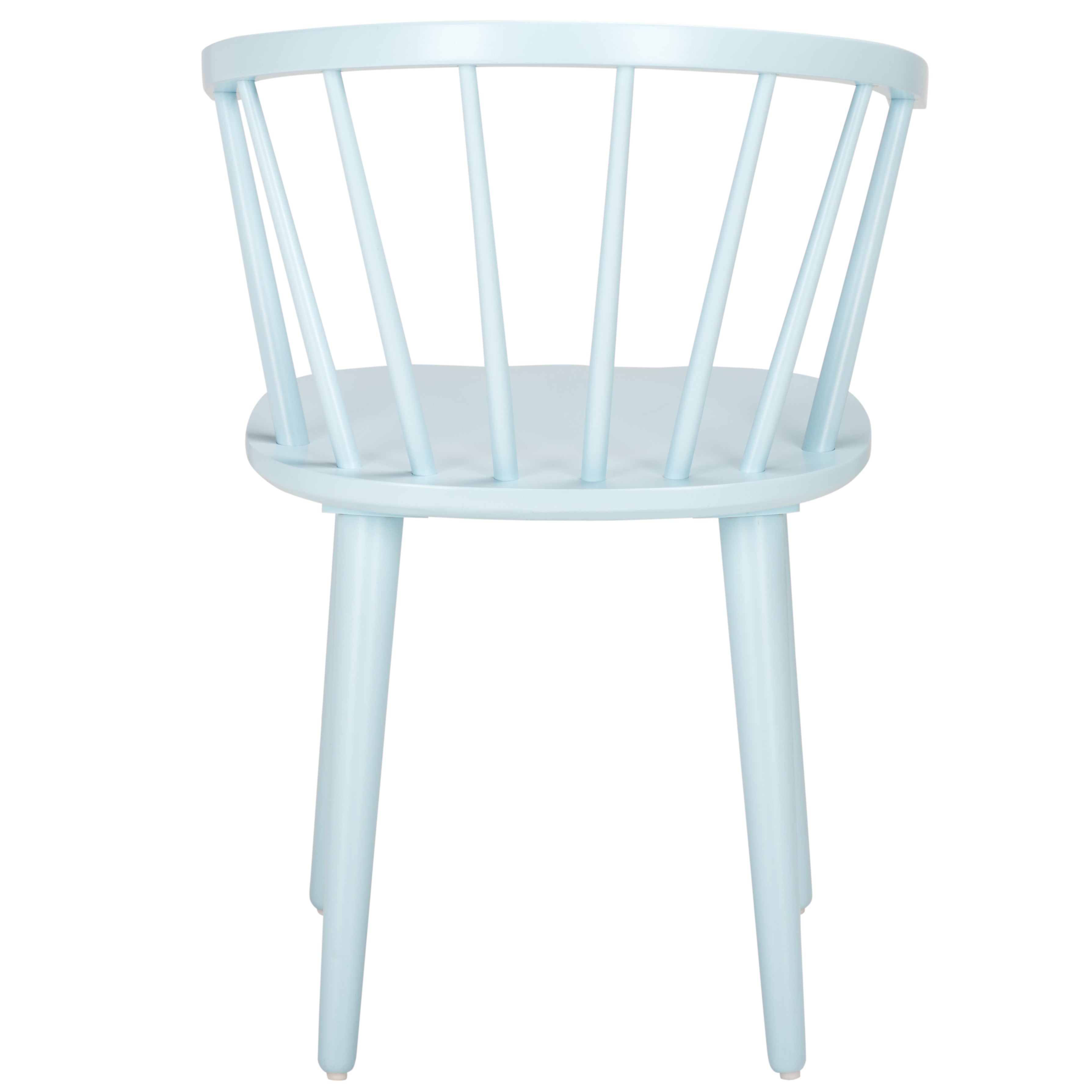 Safavieh Blanchard 18''H Curved Spindle Side Chair (Set of 2), AMH8512 - Pale Blue