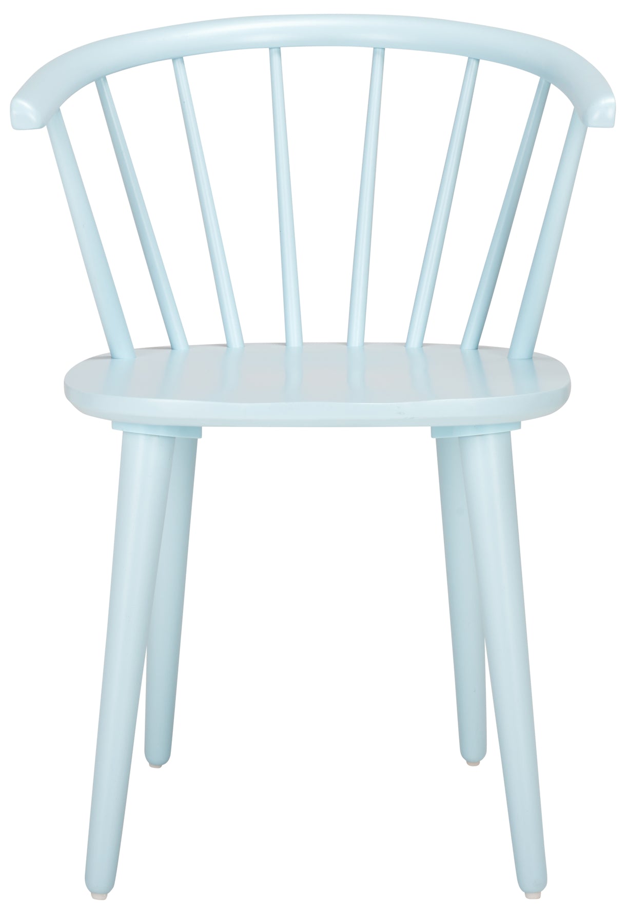 Safavieh Blanchard 18''H Curved Spindle Side Chair (Set of 2), AMH8512 - Pale Blue