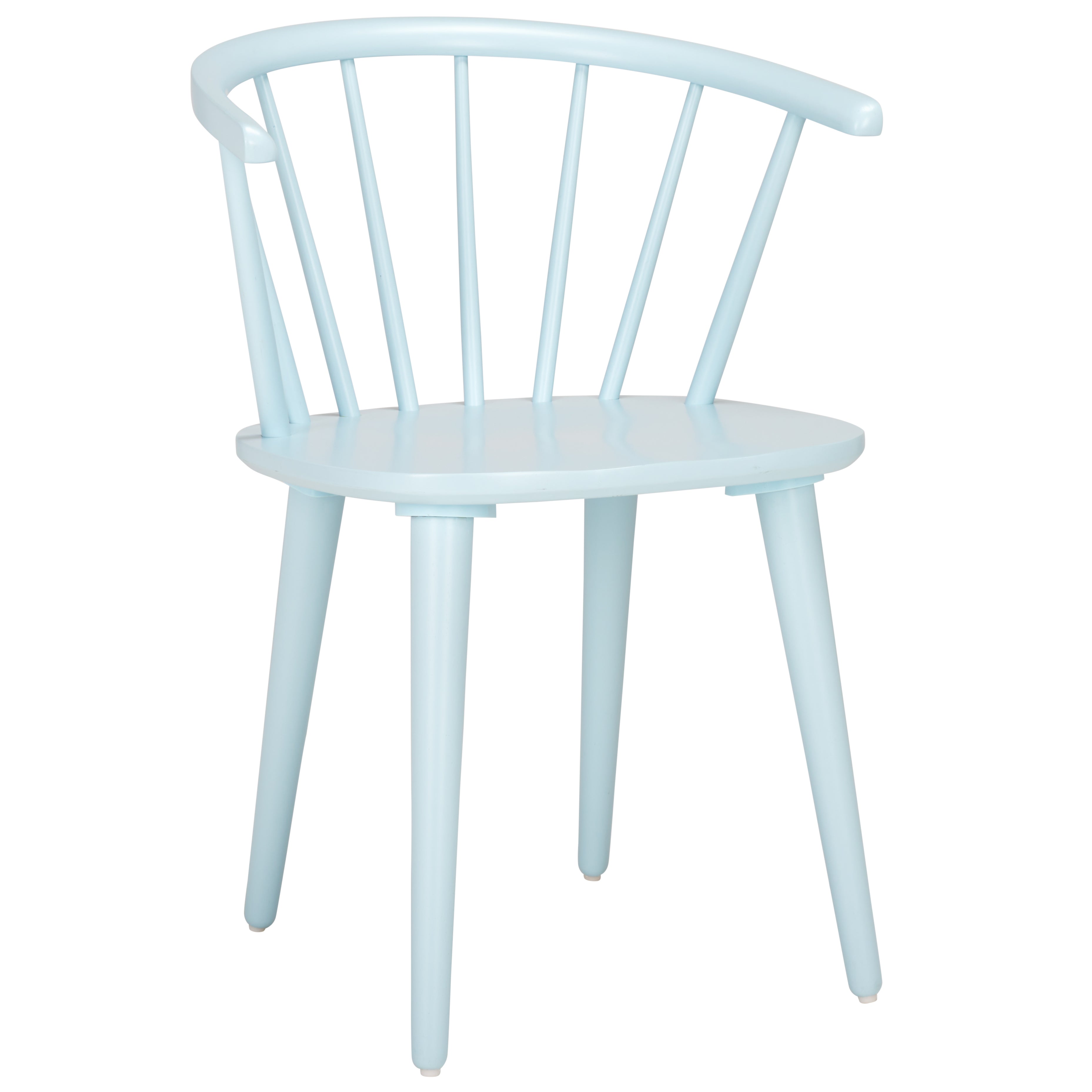 Safavieh Blanchard 18''H Curved Spindle Side Chair (Set of 2), AMH8512 - Pale Blue