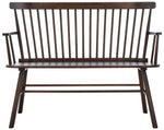 Safavieh Addison Spindleback Settee , AMH8513 - Walnut