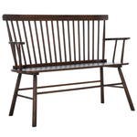 Safavieh Addison Spindleback Settee , AMH8513 - Walnut