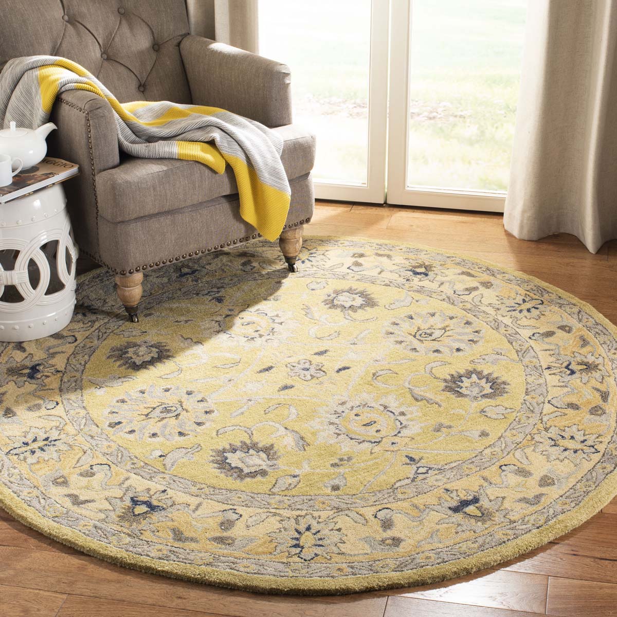 Safavieh Anatolia 80C Rug, AN580C - Golden Pear / Smoke