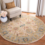 Safavieh Anatolia 80D Rug, AN580D - Ivory / Blue