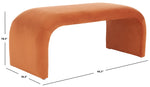 Safavieh Tenko Bench , BCH1300 - Rust