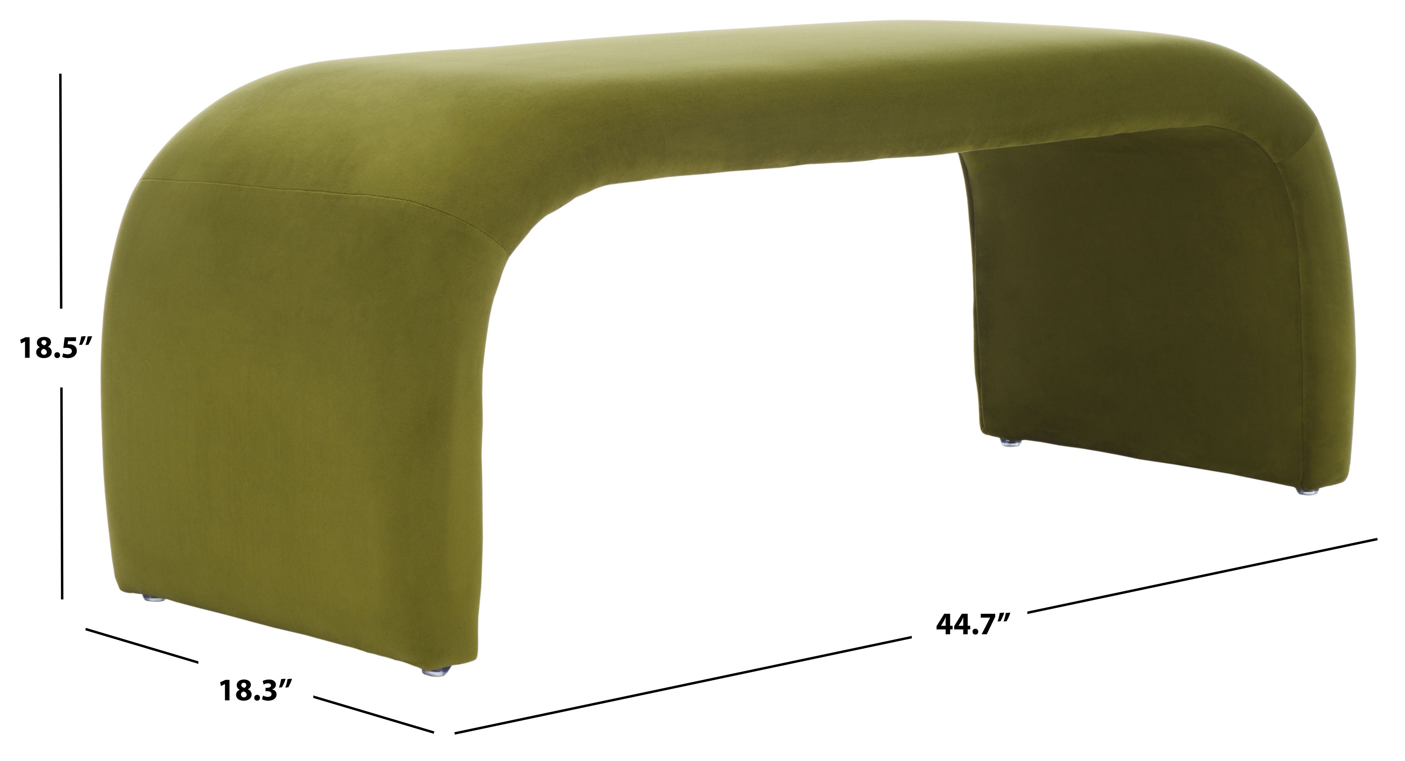 Safavieh Tenko Bench , BCH1300 - Olive