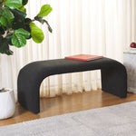 Safavieh Tenko Bench , BCH1300 - Black Boucle