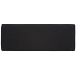 Safavieh Milligan Open Shelf Bench W/ Cushion, BCH5003 - Black / Black  