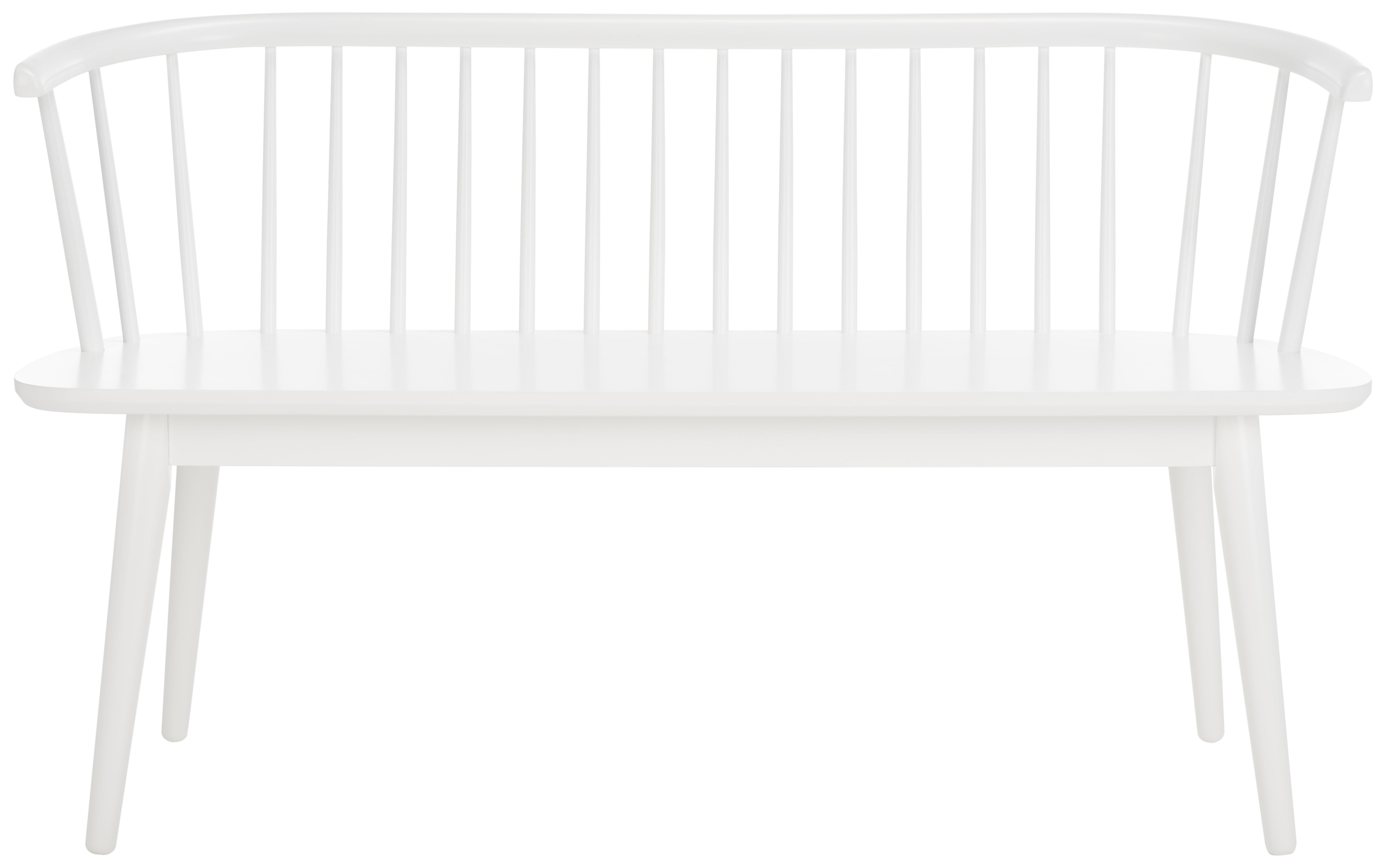 Safavieh Blanchard Spindle Bench, BCH8500 - White