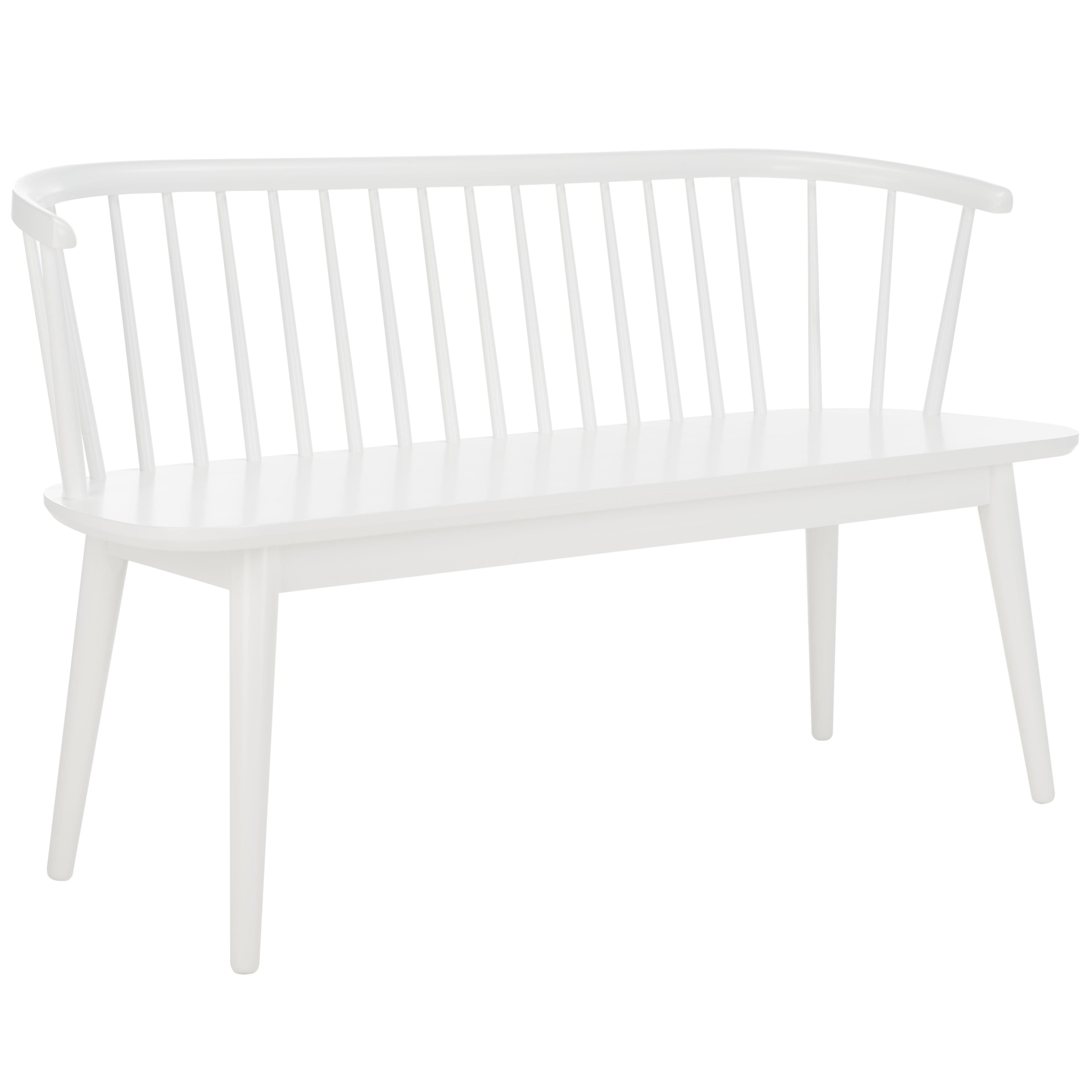 Safavieh Blanchard Spindle Bench, BCH8500 - White