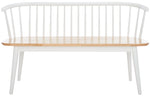 Safavieh Blanchard Spindle Bench, BCH8500 - Natural / White