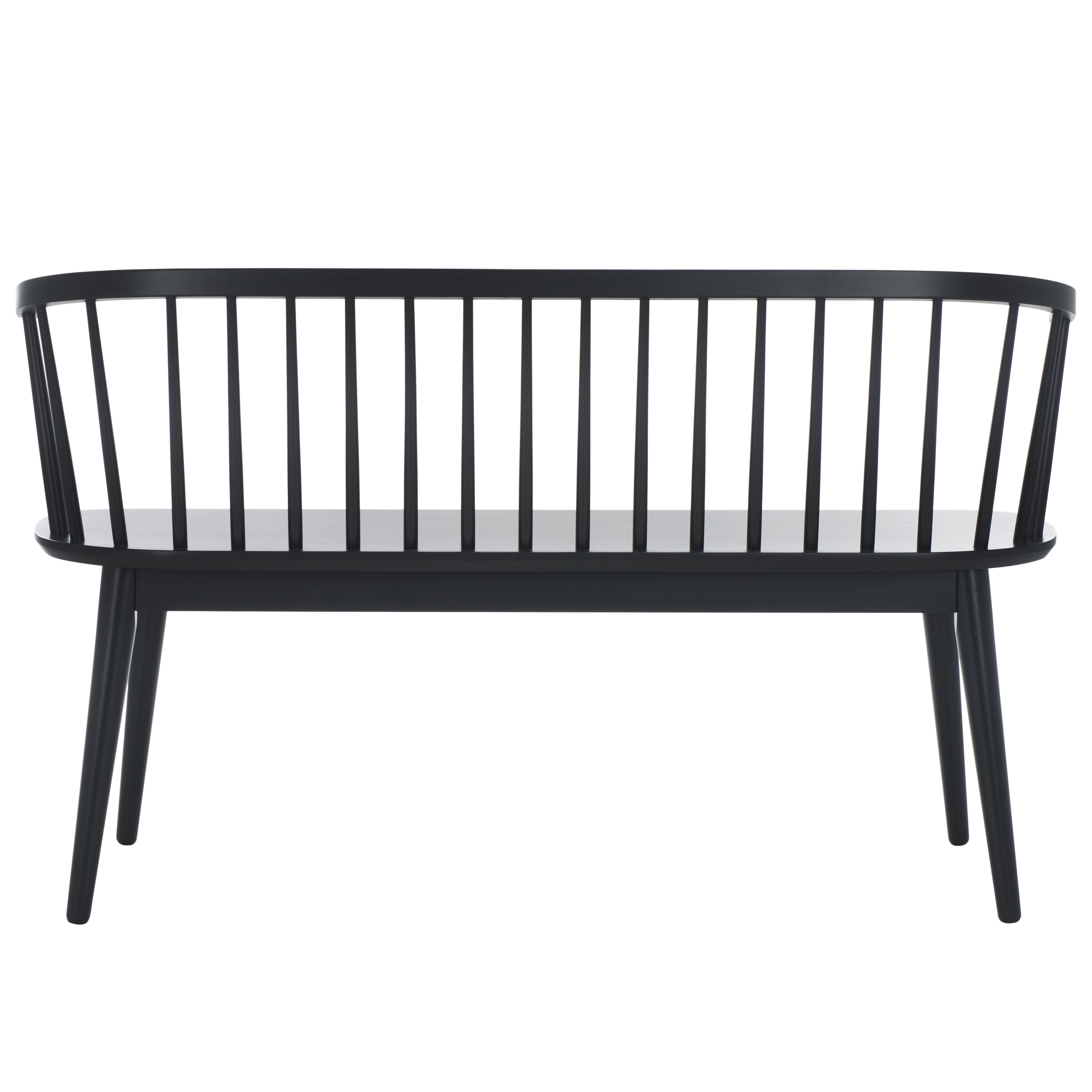 Safavieh Blanchard Spindle Bench, BCH8500 - Matte Black