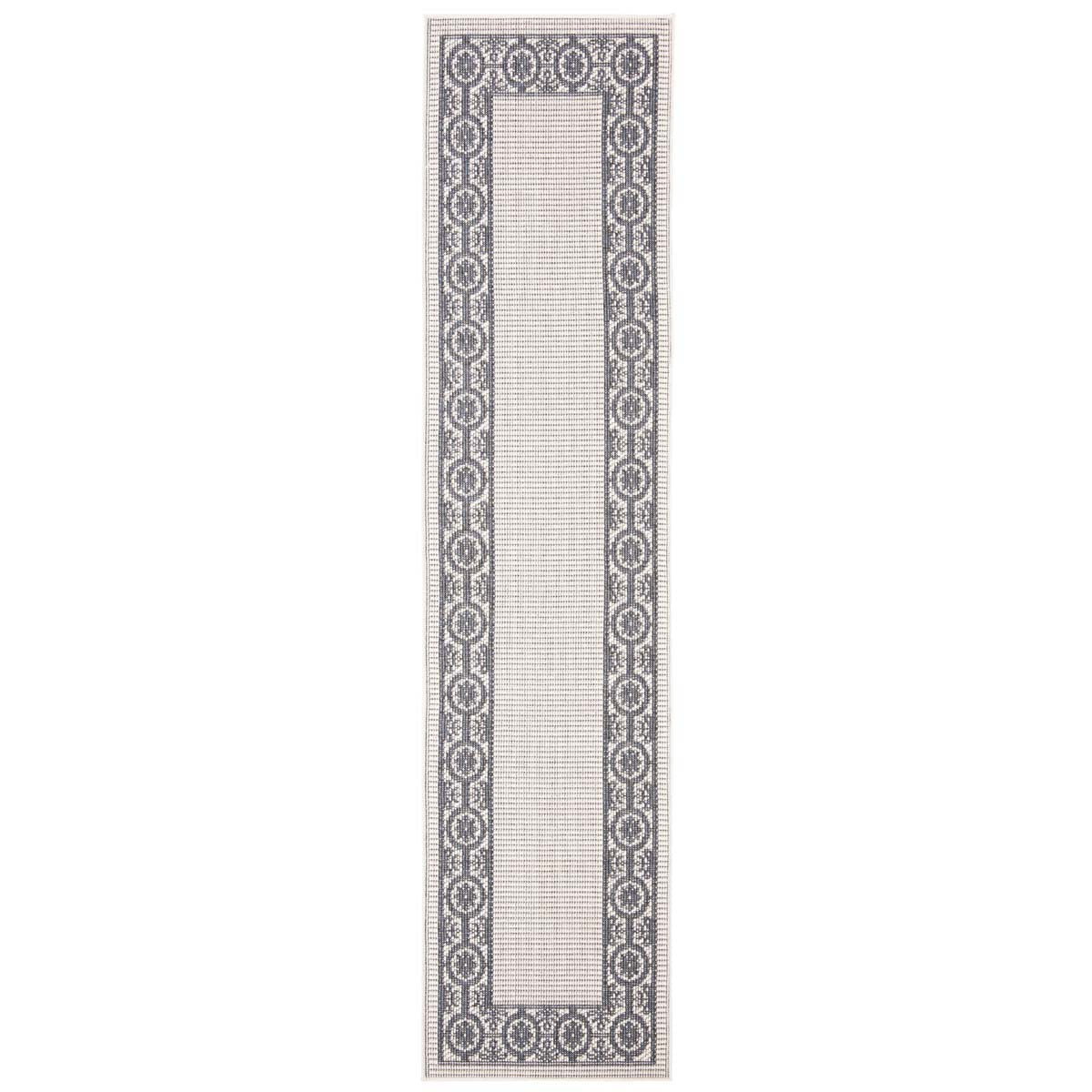 Safavieh Bermuda 815 Rug, BMU815 - Ivory / Charcoal