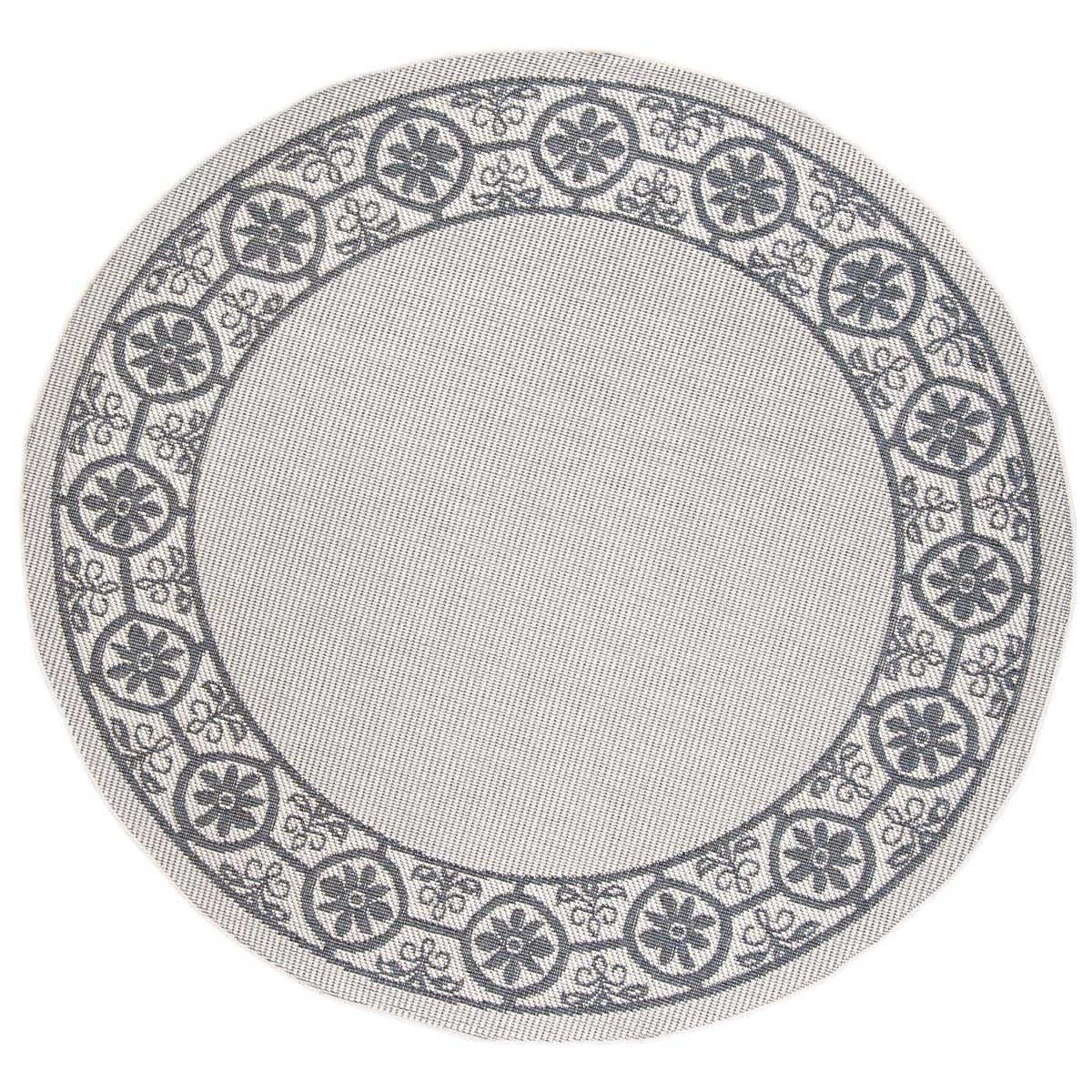 Safavieh Bermuda 815 Rug, BMU815 - Ivory / Charcoal