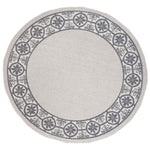 Safavieh Bermuda 815 Rug, BMU815 - Ivory / Charcoal