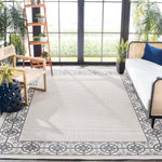 Safavieh Bermuda 815 Rug, BMU815 - Ivory / Charcoal