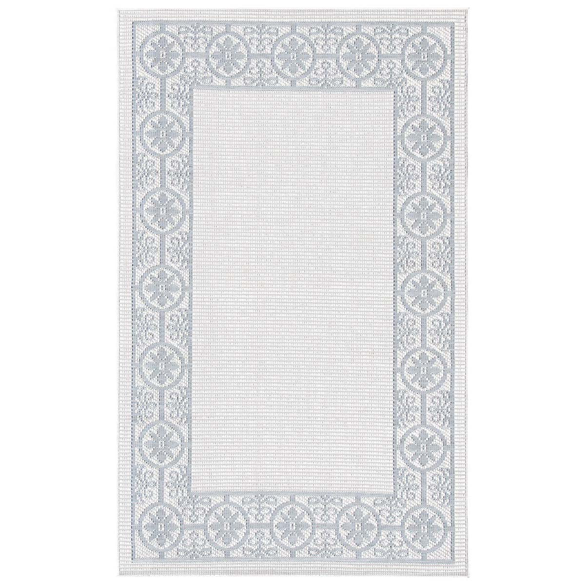 Safavieh Bermuda 815 Rug, BMU815 - Ivory / Light Blue