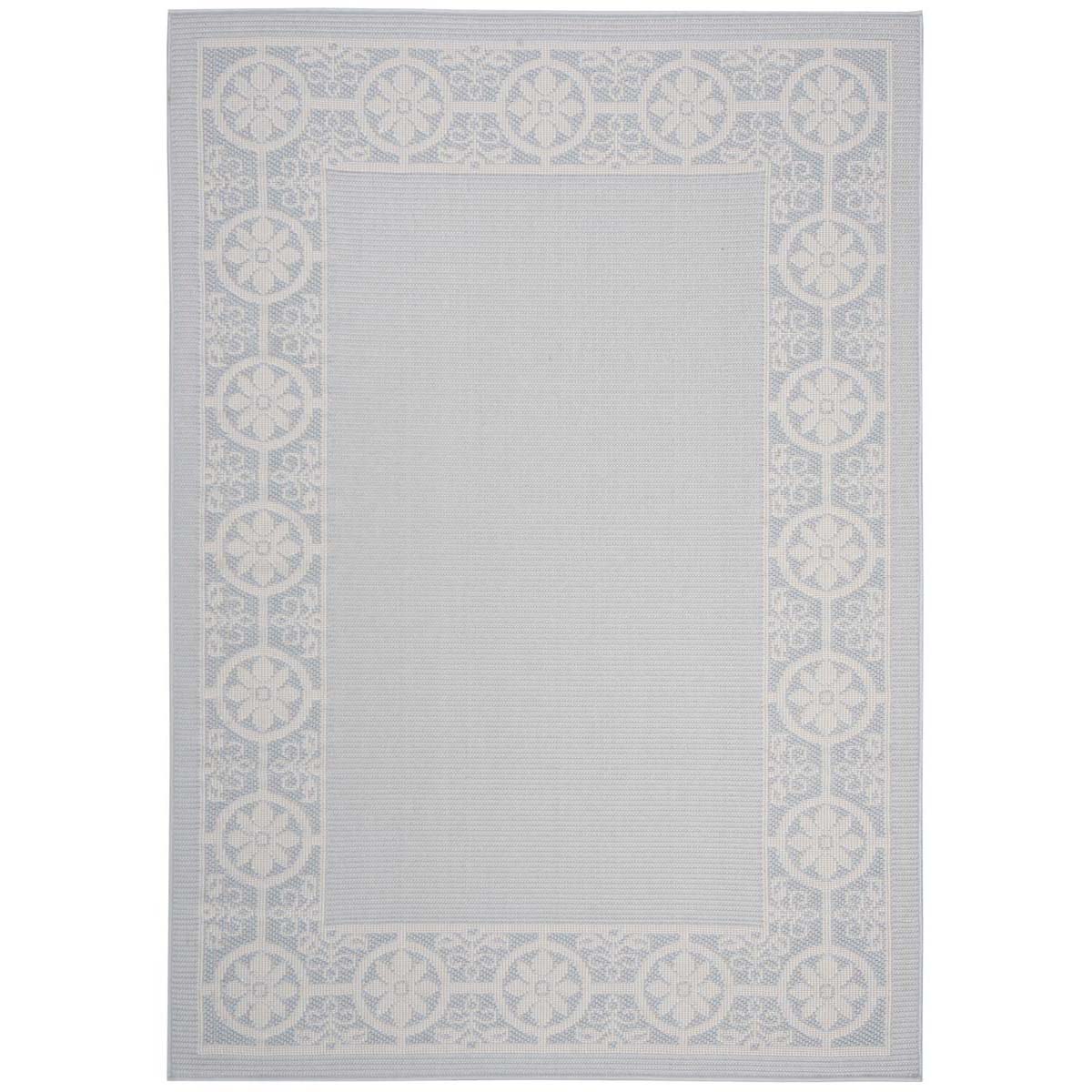 Safavieh Bermuda 815 Rug, BMU815 - Light Blue / Ivory