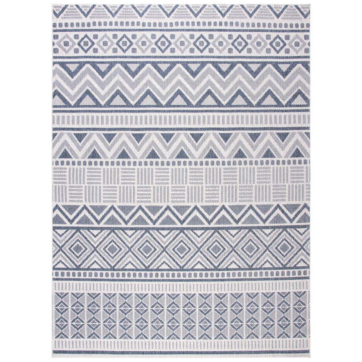 Safavieh Bermuda 820 Rug, BMU820 - Cream / Navy