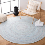 Safavieh Braided 851 Rug, BRD851 - Blue / Grey