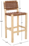 Safavieh Sorrento Counter Stool , BST1007 - Natural / Light Honey