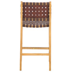 Safavieh Adah Leather Counter Stool , BST1015 - Cognac / Natural