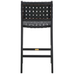 Safavieh Adah Leather Counter Stool , BST1015 - Black