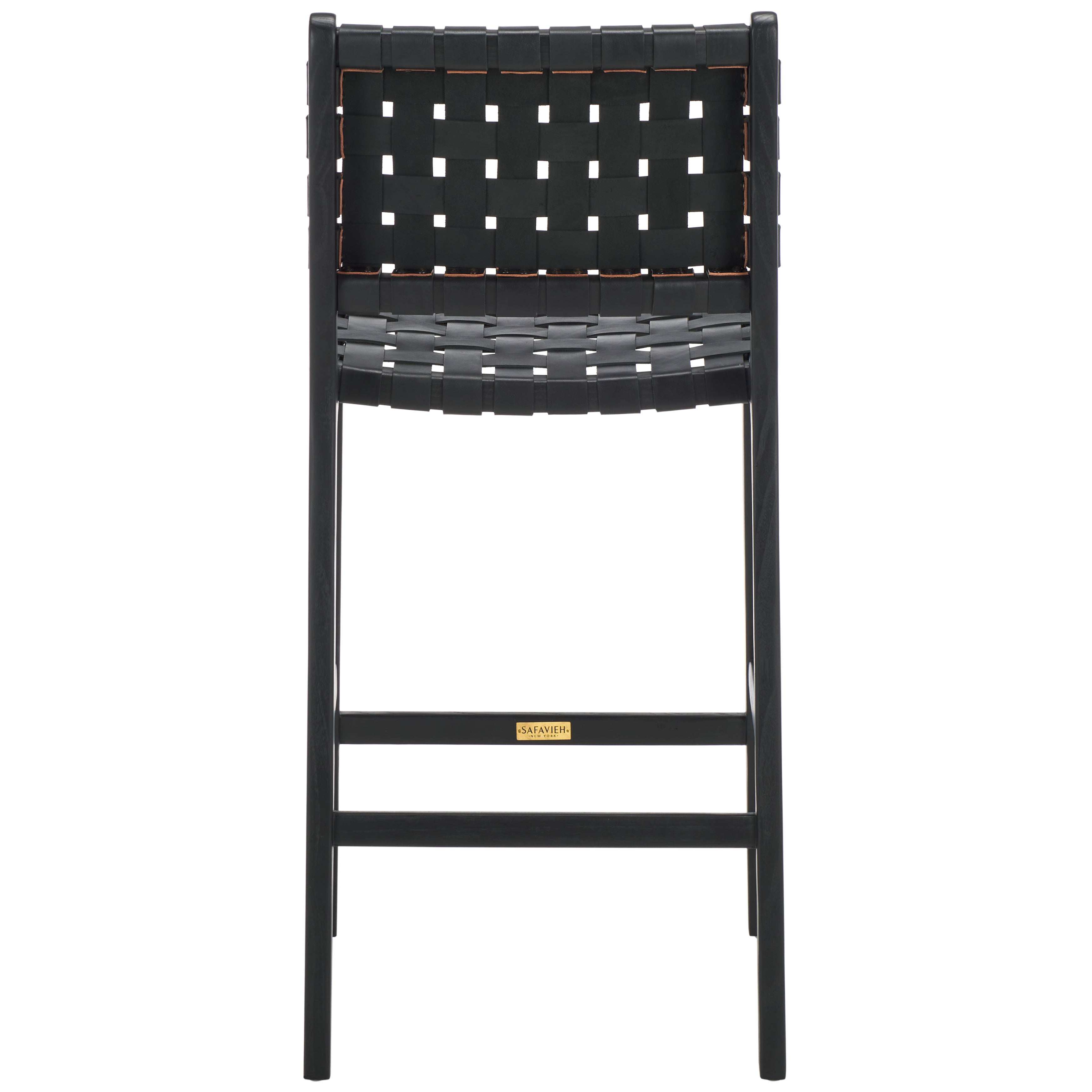 Safavieh Adah Leather Counter Stool , BST1015 - Black