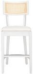 Safavieh Galway Cane Counter Stool, BST1504 - White / Natural