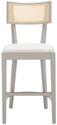 Safavieh Galway Cane Counter Stool, BST1504 - Grey / Natural