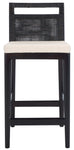 Safavieh Darin Counter Stool, BST4001 - Brown / White Cushion