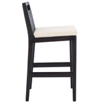 Safavieh Darin Counter Stool, BST4001 - Brown / White Cushion